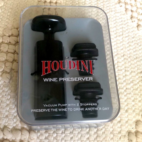 Other Houdini Wine Preserver Nib Poshmark